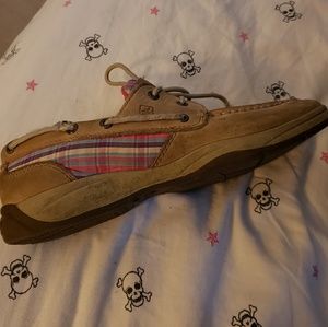 Sperry's Intrepid girls bost shoes size 6m